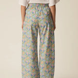 Pantalon large fleuri en coton Totemus - Berty - DES PETITS HAUTS