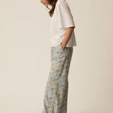 Pantalon large fleuri en coton Totemus - Berty - DES PETITS HAUTS