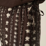 Pantalon large fluide imprimé Spinoza - Seashell - DES PETITS HAUTS