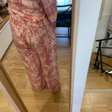 Pantalon large rayé Jazz - Rose - SUNCOO