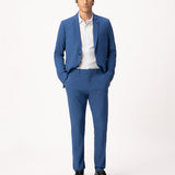 Pantalon slack de costume pour homme M322033 - Indigo - IKKS MEN