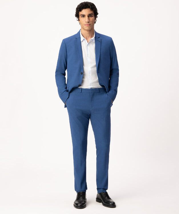 Pantalon slack de costume pour homme M322033 - Indigo - IKKS MEN