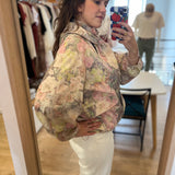 Parka légère imprimé fleurie coupe raglan Ylang - Bouquet - DES PETITS HAUTS