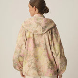 Parka légère imprimé fleurie coupe raglan Ylang - Bouquet - DES PETITS HAUTS
