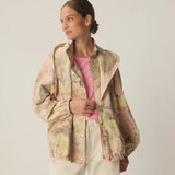 Parka légère imprimé fleurie coupe raglan Ylang - Bouquet - DES PETITS HAUTS
