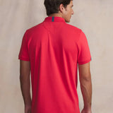 Polo ajusté à manches courtes Andropol - Hibiscus - TBS HOMME