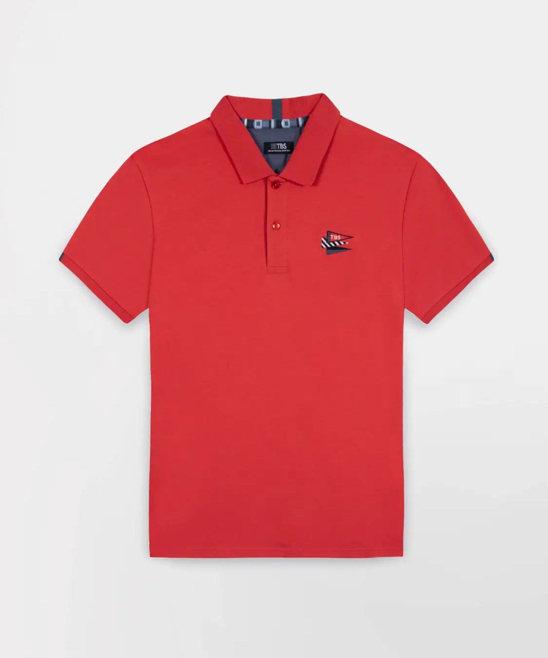 Polo ajusté à manches courtes Andropol - Hibiscus - TBS HOMME