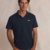 Polo ajusté en pur coton Wallypol - Marine - TBS HOMME