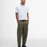 Polo ajusté en coton piqué - BARBOUR HOMME