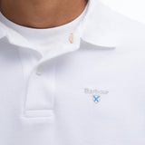 Polo ajusté en coton piqué - BARBOUR HOMME
