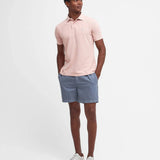 Polo ajusté en coton piqué - BARBOUR HOMME