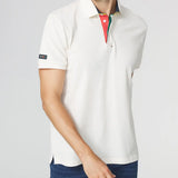 Polo ajusté en maille piqué de coton Clidepol - TBS HOMME
