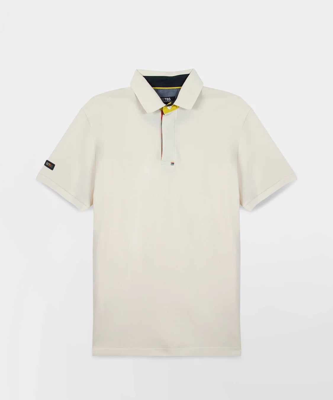 Polo ajusté en maille piqué de coton Clidepol - TBS HOMME