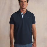 Polo ajusté en maille piqué de coton Clidepol - TBS HOMME