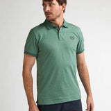 Polo classique en maille piquée Buggy - Vert huile - PETROL INDUSTRIES HOMME