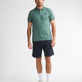 Polo classique en maille piquée Buggy - Vert huile - PETROL INDUSTRIES HOMME
