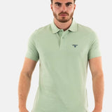 Polo en coton piqué Lightweight - Vert pomme - BARBOUR HOMME