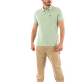 Polo en coton piqué Lightweight - Vert pomme - BARBOUR HOMME