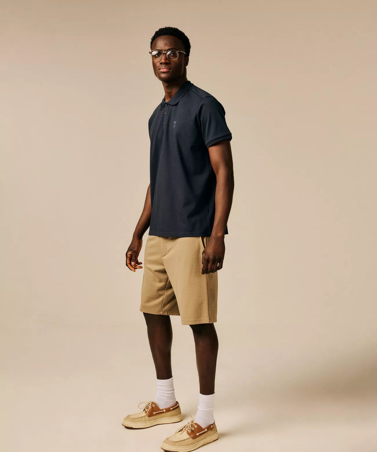 Polo piqué en coton stretch Bluster - SUN VALLEY HOMME