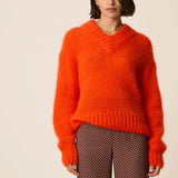 Pull Charlène - Orange - DES PETITS HAUTS