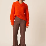 Pull Charlène - Orange - DES PETITS HAUTS
