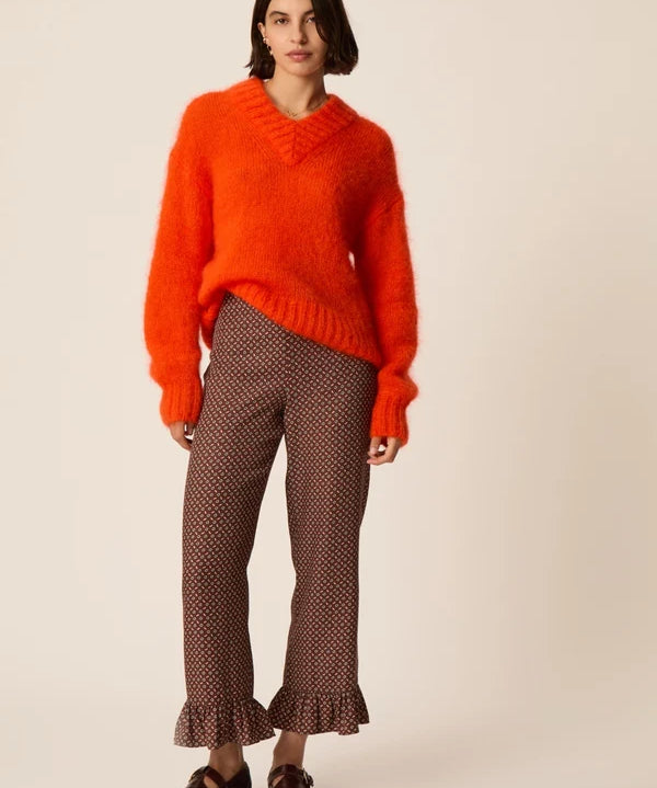 Pull Charlène - Orange - DES PETITS HAUTS
