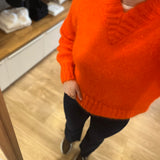Pull Charlène - Orange - DES PETITS HAUTS