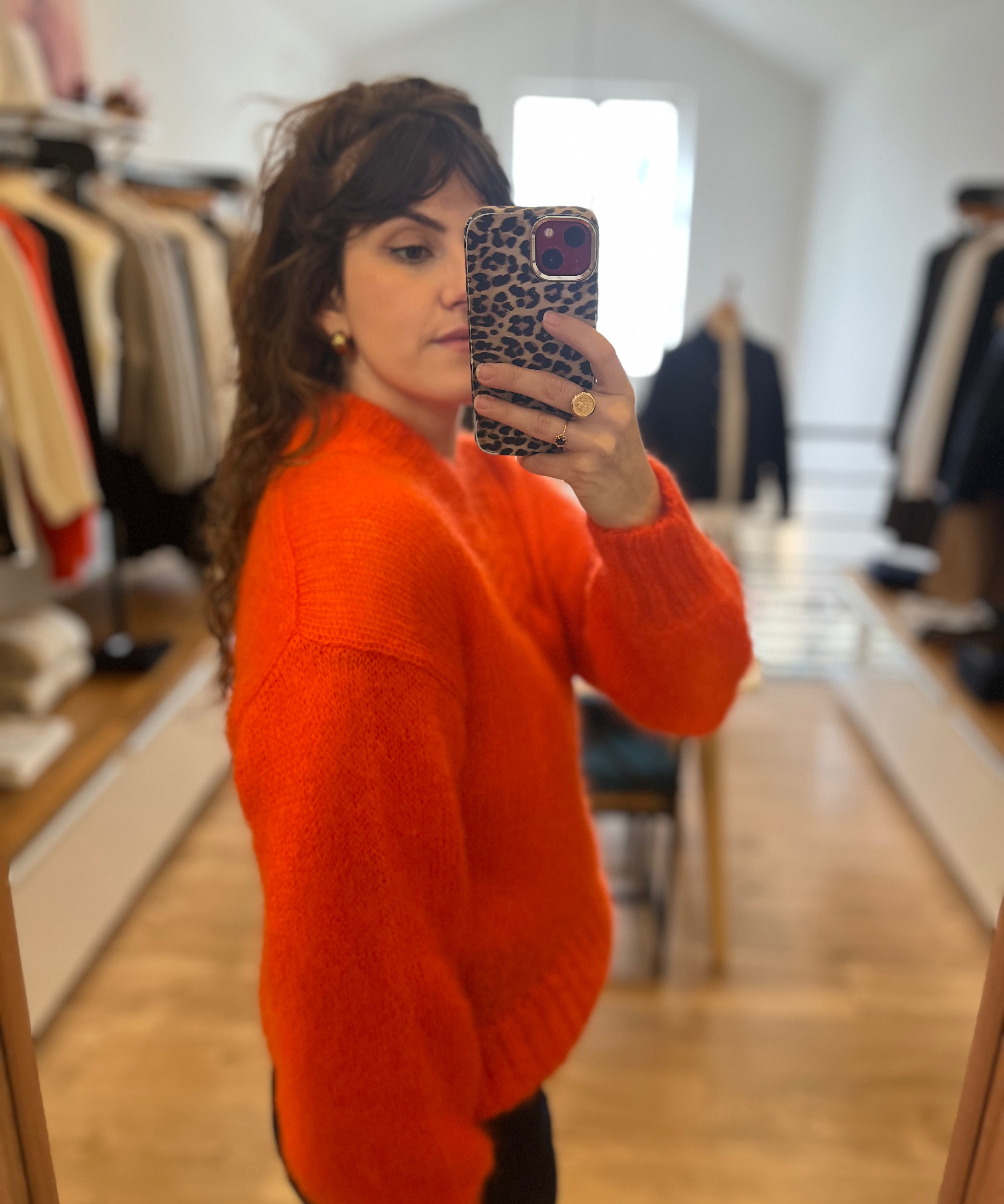 Pull Charlène - Orange - DES PETITS HAUTS