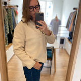 Pull polaire Merys - Beige - BARBOUR FEMME