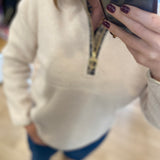 Pull polaire Merys - Beige - BARBOUR FEMME