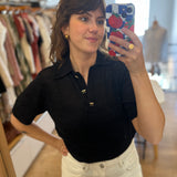 Pull polo manches courtes Cowboy - DES PETITS HAUTS