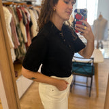 Pull polo manches courtes Cowboy - DES PETITS HAUTS