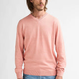 Pull basique col V en maille Whitefish - PETROL INDUSTRIES