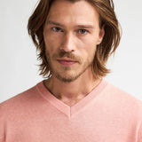 Pull basique col V en maille Whitefish - PETROL INDUSTRIES