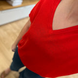 Top loose en lin manches courtes Brise - DES PETITS HAUTS