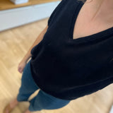 Top loose en lin manches courtes Brise - DES PETITS HAUTS