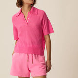 Pull polo manches courtes Cowboy - DES PETITS HAUTS