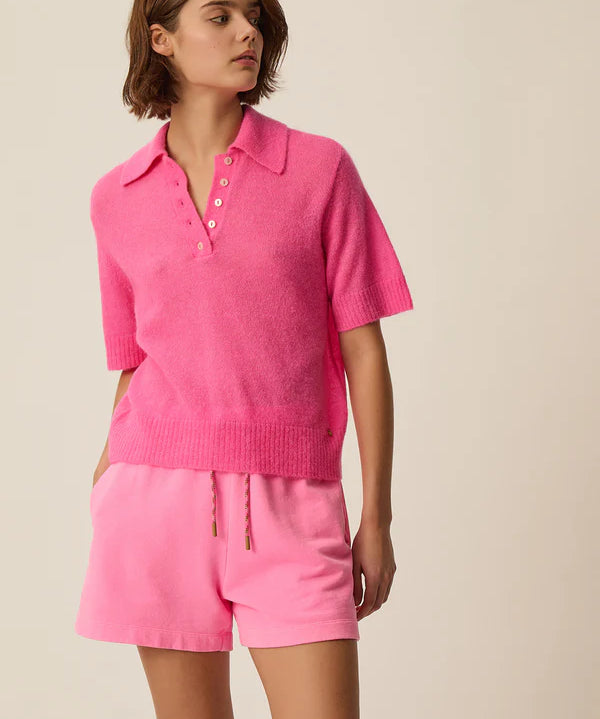 Pull polo manches courtes Cowboy - DES PETITS HAUTS