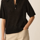 Pull polo manches courtes Cowboy - DES PETITS HAUTS