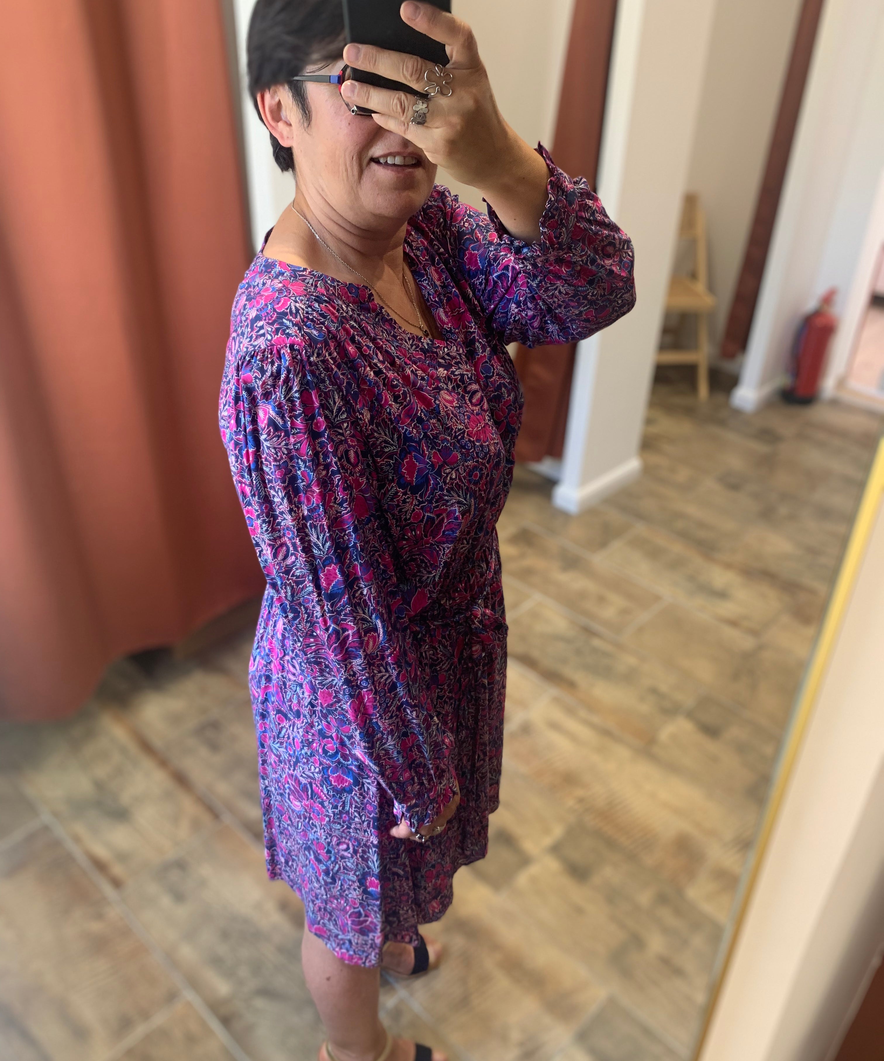 Robe Electra - Cranberry - C'EST BEAU LA VIE