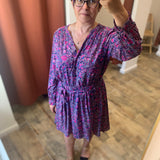 Dress Electra - Cranberry - C'EST BEAU LA VIE