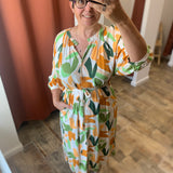 Marcelio printed dress - Barty - AN'GE