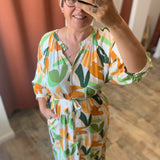 Marcelio printed dress - Barty - AN'GE