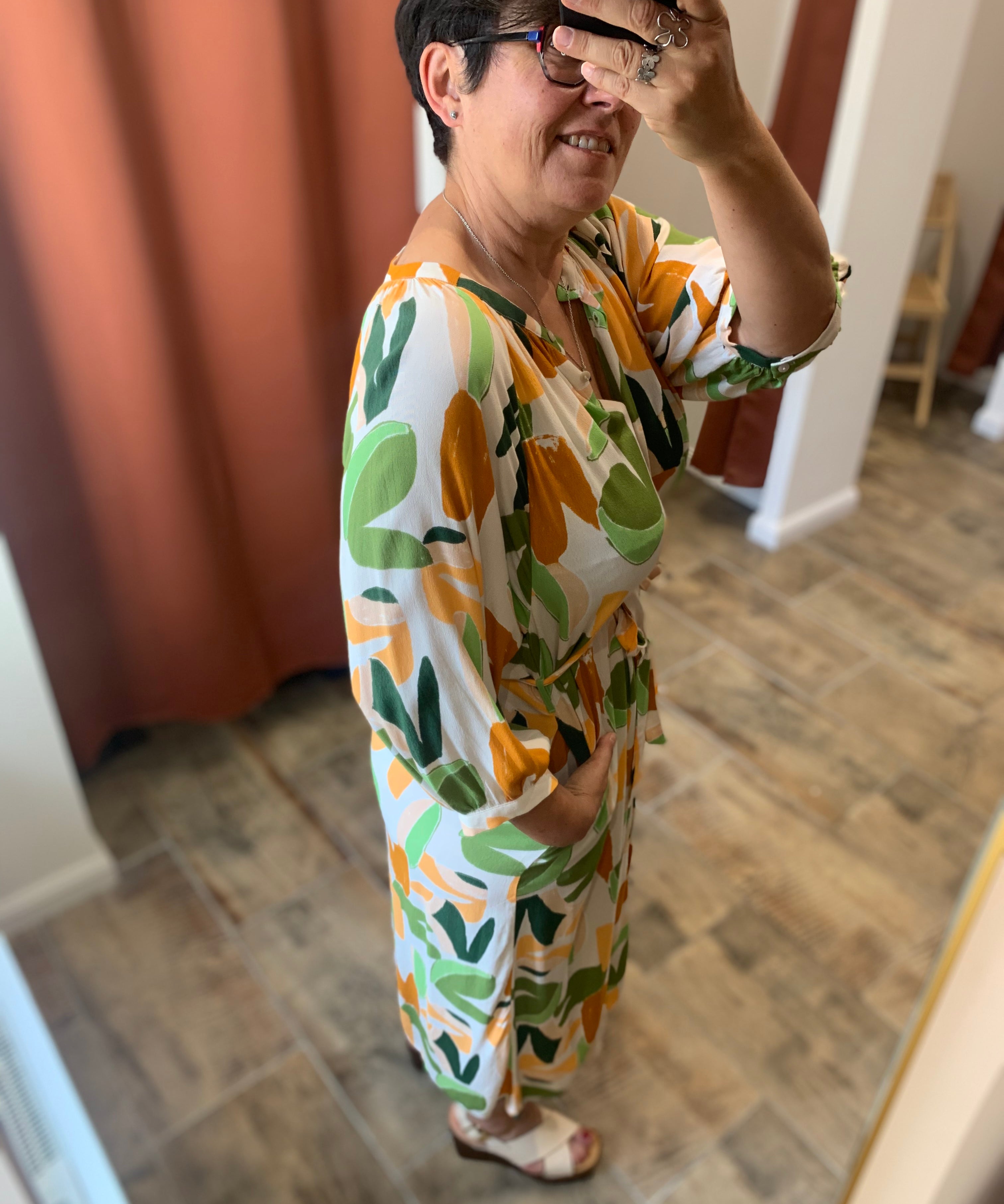Marcelio printed dress - Barty - AN'GE