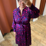 Robe longue Noa - violette - Fabienne Chapot