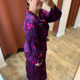 Robe longue Noa - violette - Fabienne Chapot