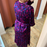Robe longue Noa - violette - Fabienne Chapot