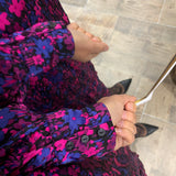 Robe longue Noa - violette - Fabienne Chapot