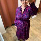 Robe longue Noa - violette - Fabienne Chapot