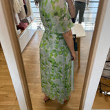 Robe maxi cache-cœur à imprimé floral Denise - Pastel - FABIENNE CHAPOT